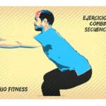 Ejercicio secuencial de esgrague y musculación en gluteos para impresionar