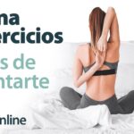 Ejercicios para tonificar y adelgazar mientras duermes en la cama elástica - 5 ideas de ejercicio rápido e fácil